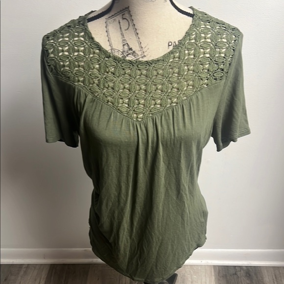 Old Navy Tops - Olive Green Short Sleeve Blouse